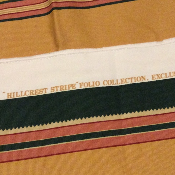 Waverly Designer Series “ Hillcrest Stripe “fabric - Picture 3 of 5